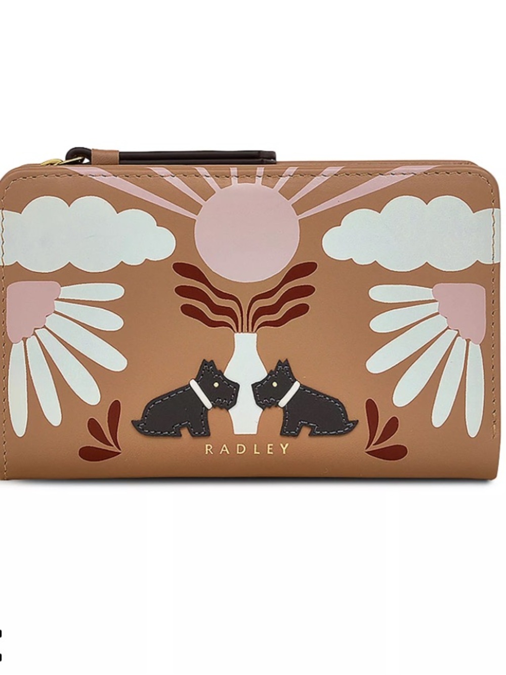 Radley London Rising Sun Mini Bifold Wallet New